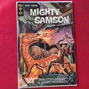Mighty Samson Issue #16 Silver Age 1968 Gold Key Comics F-VF